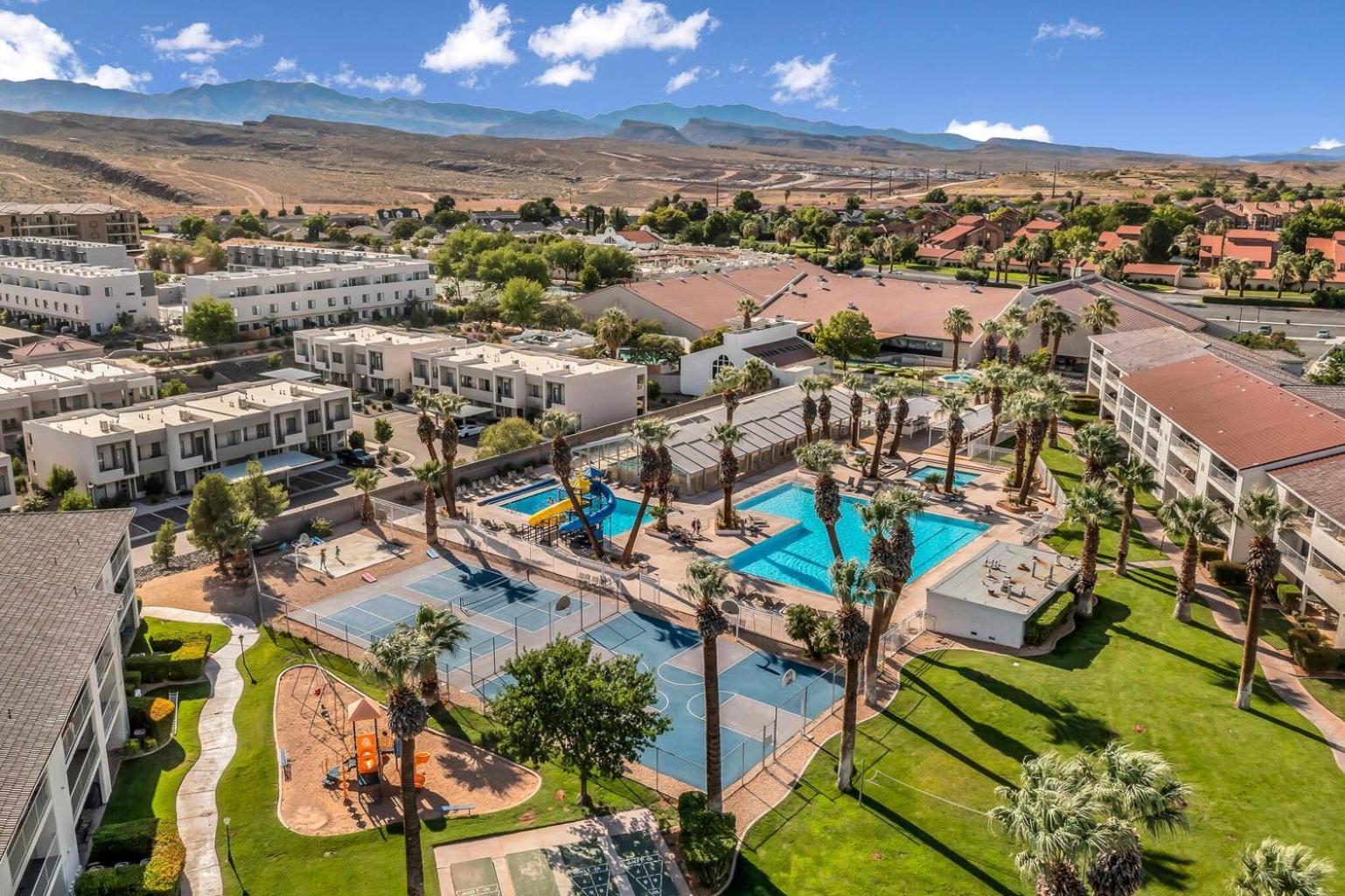 Modern Resort Condo - Pools, Courts & Scenic Views St. George Eksteriør bilde